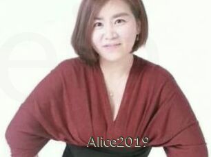 Alice2019