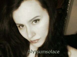 Alyssumsolace