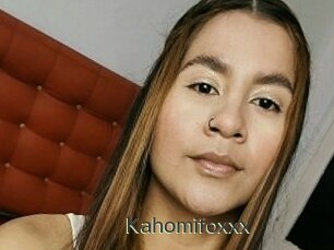 Kahomifoxxx