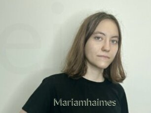 Mariamhaimes