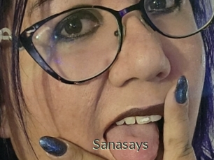 Sanasays