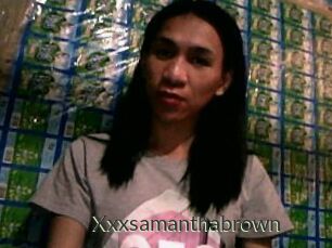 Xxxsamanthabrown